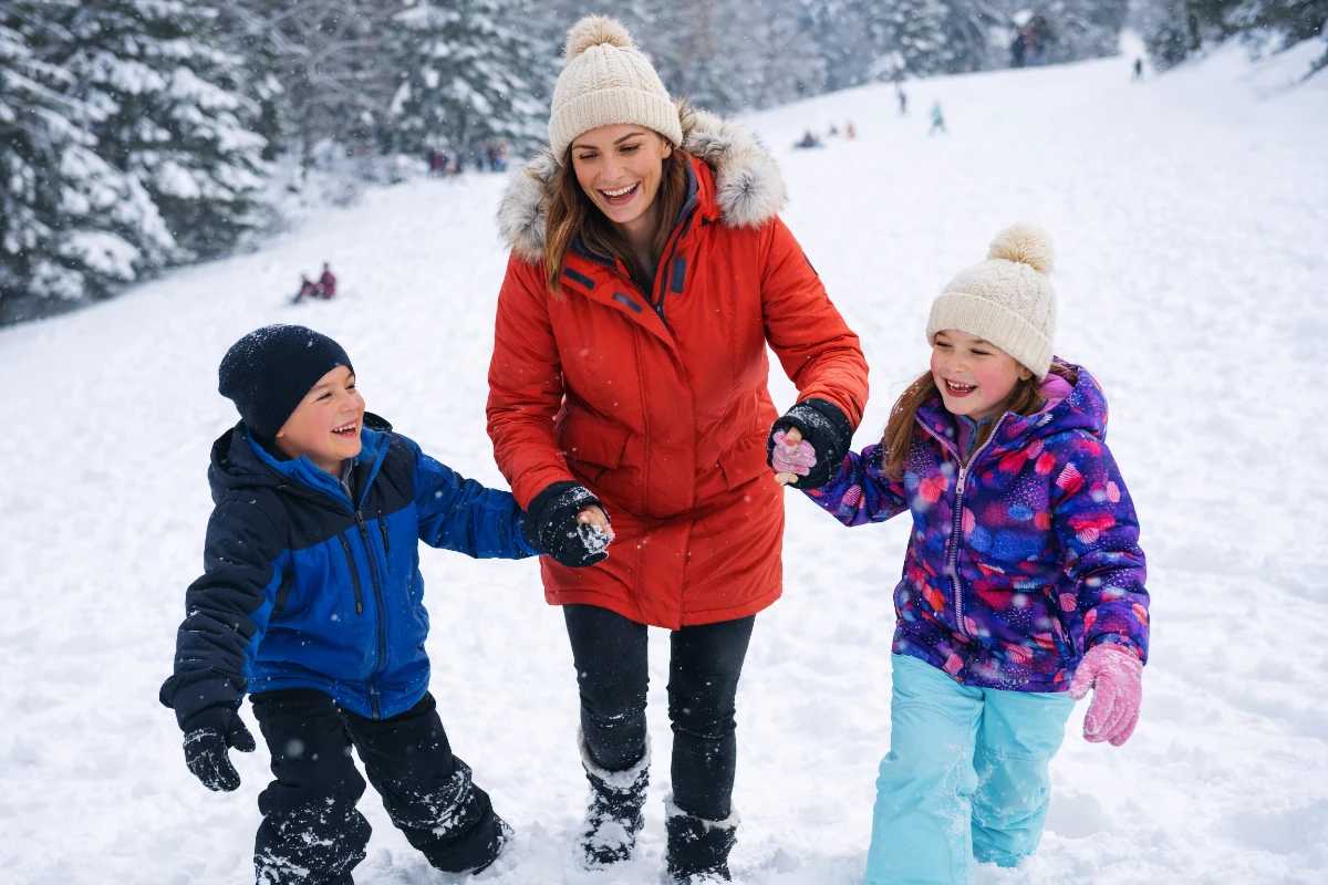 Женские зимние куртки Active Winter для прогулок с детьми