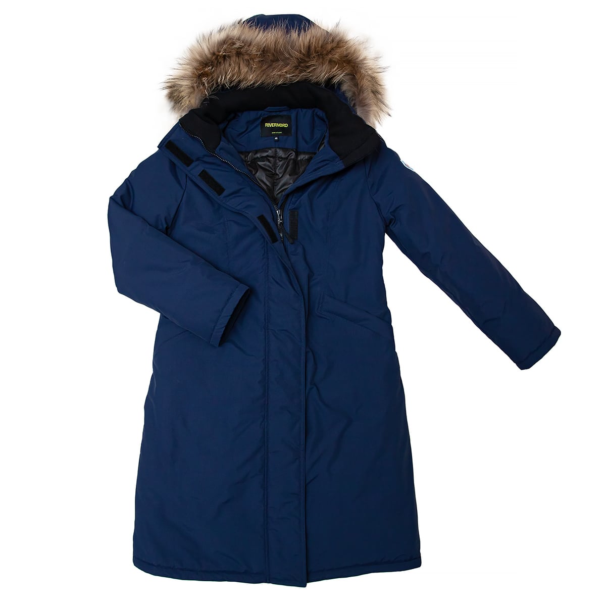 Женская зимняя куртка Active Winter Long цвет темно-синий