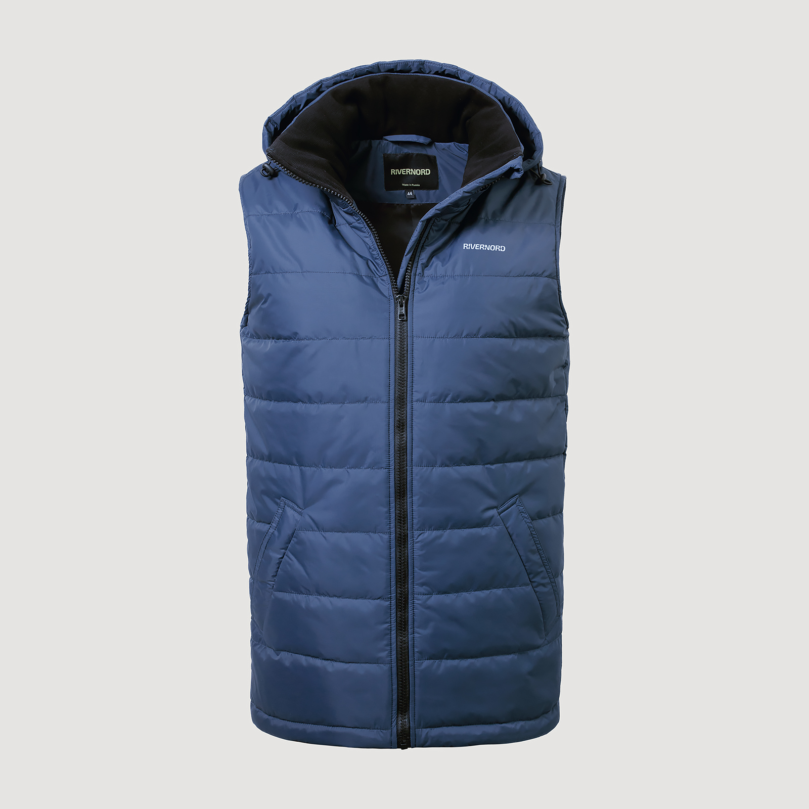 Мужской утепленный жилет Classic Winter Vest цвет темно-синий