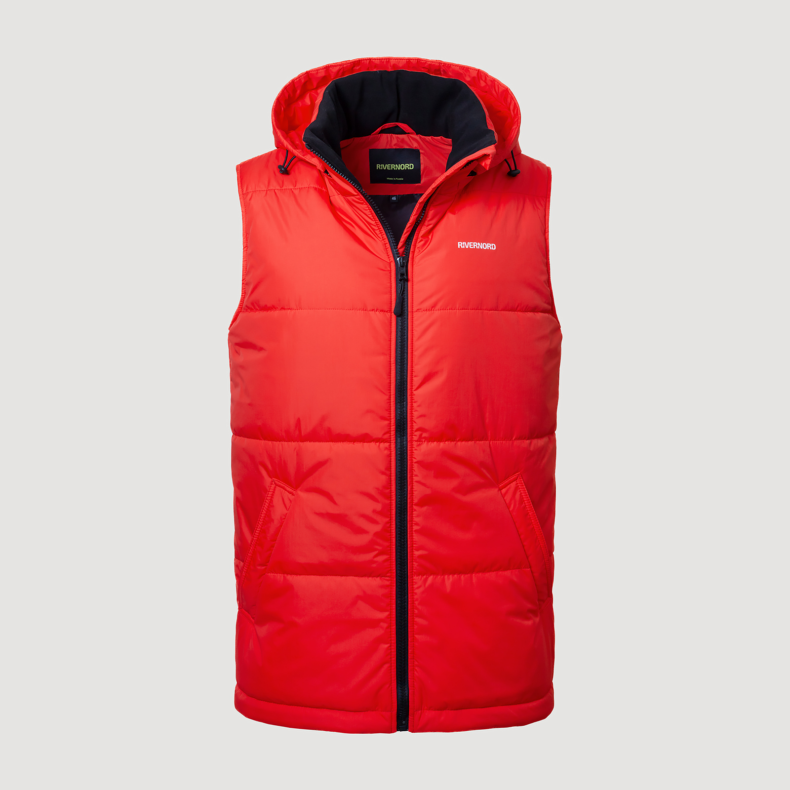Мужской утепленный жилет Classic Winter Vest Original цвет красный