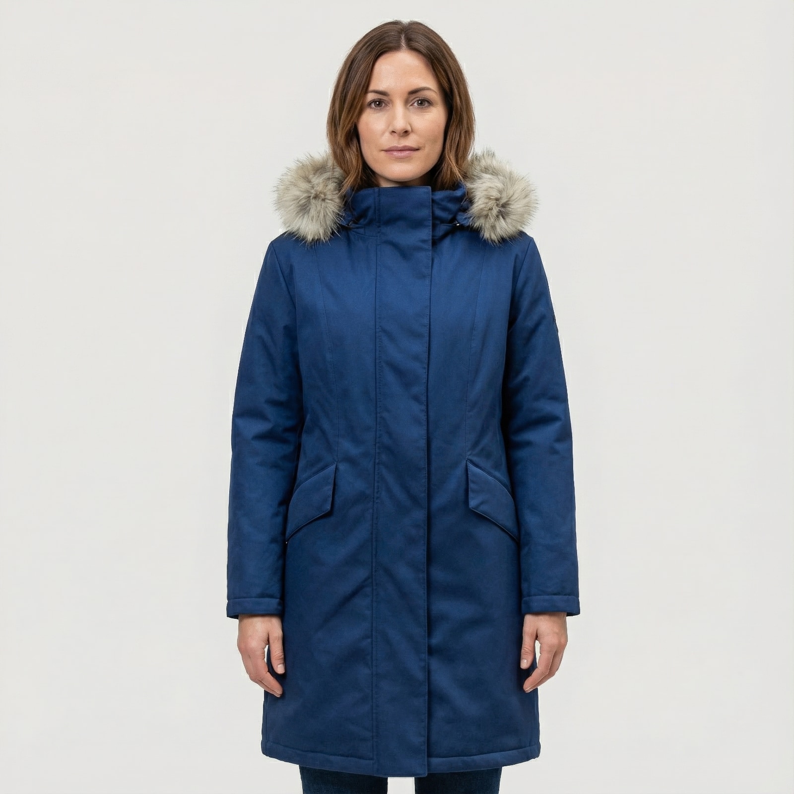 Active Winter Siberia цвет темно-синий Женская зимняя куртка Active Winter Siberia цвет темно-синий