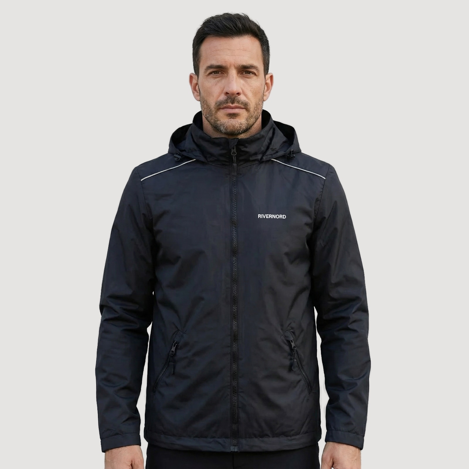 Classic Wind цвет черный Мужская ветровка Classic Wind цвет черный