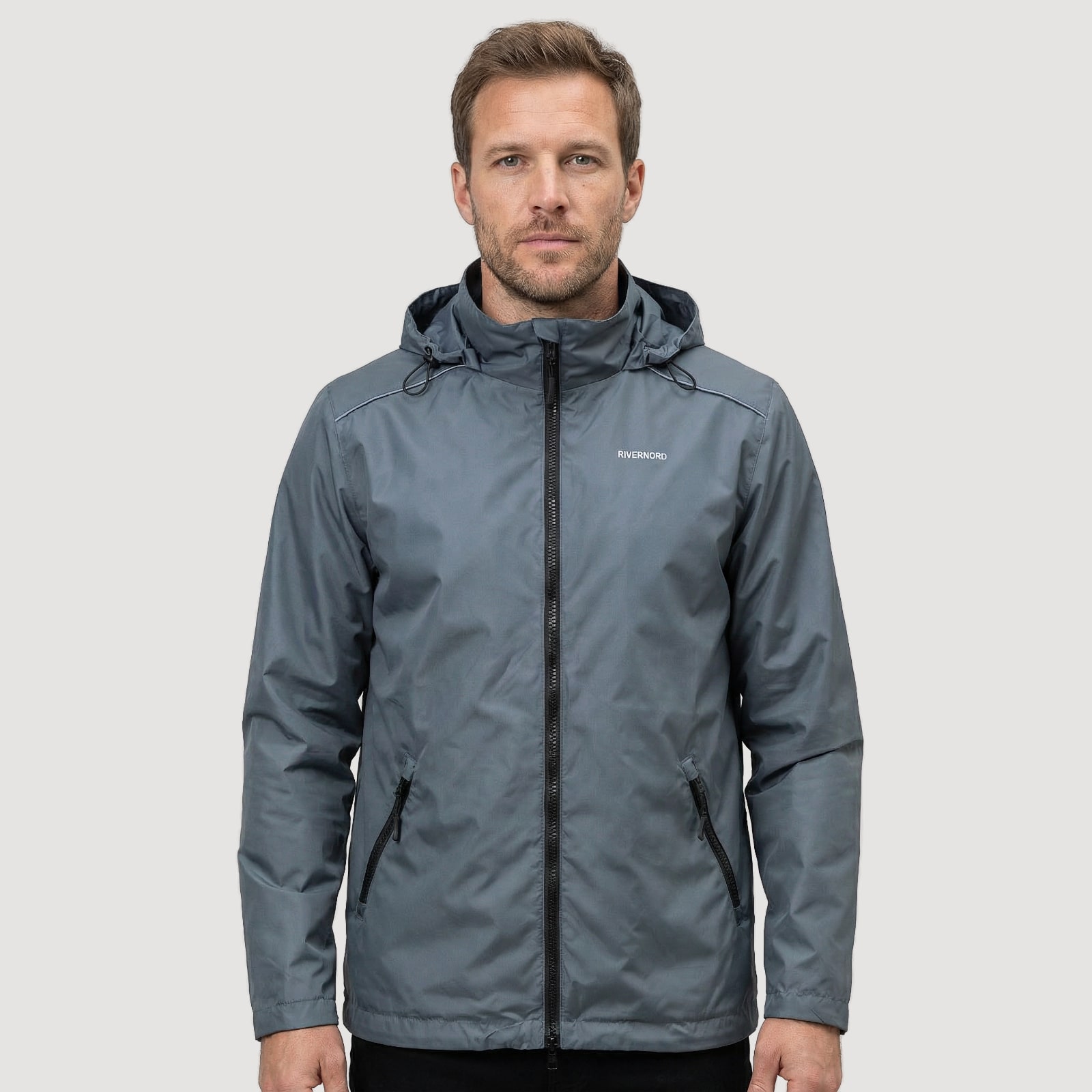 Classic Wind цвет серый Мужская ветровка Classic Wind цвет серый