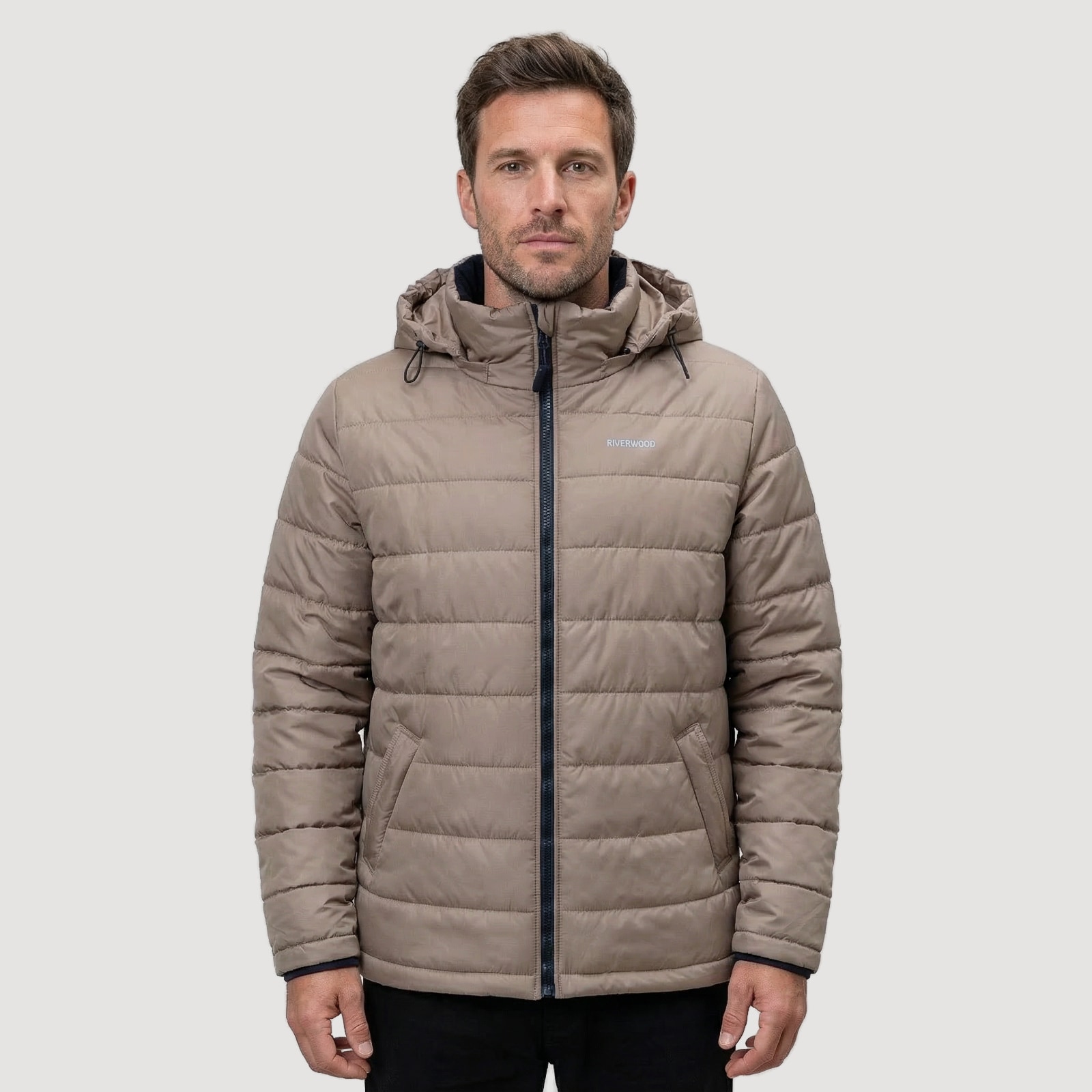 Classic Winter цвет бежевый Мужская демисезонная куртка Classic Winter цвет бежевый