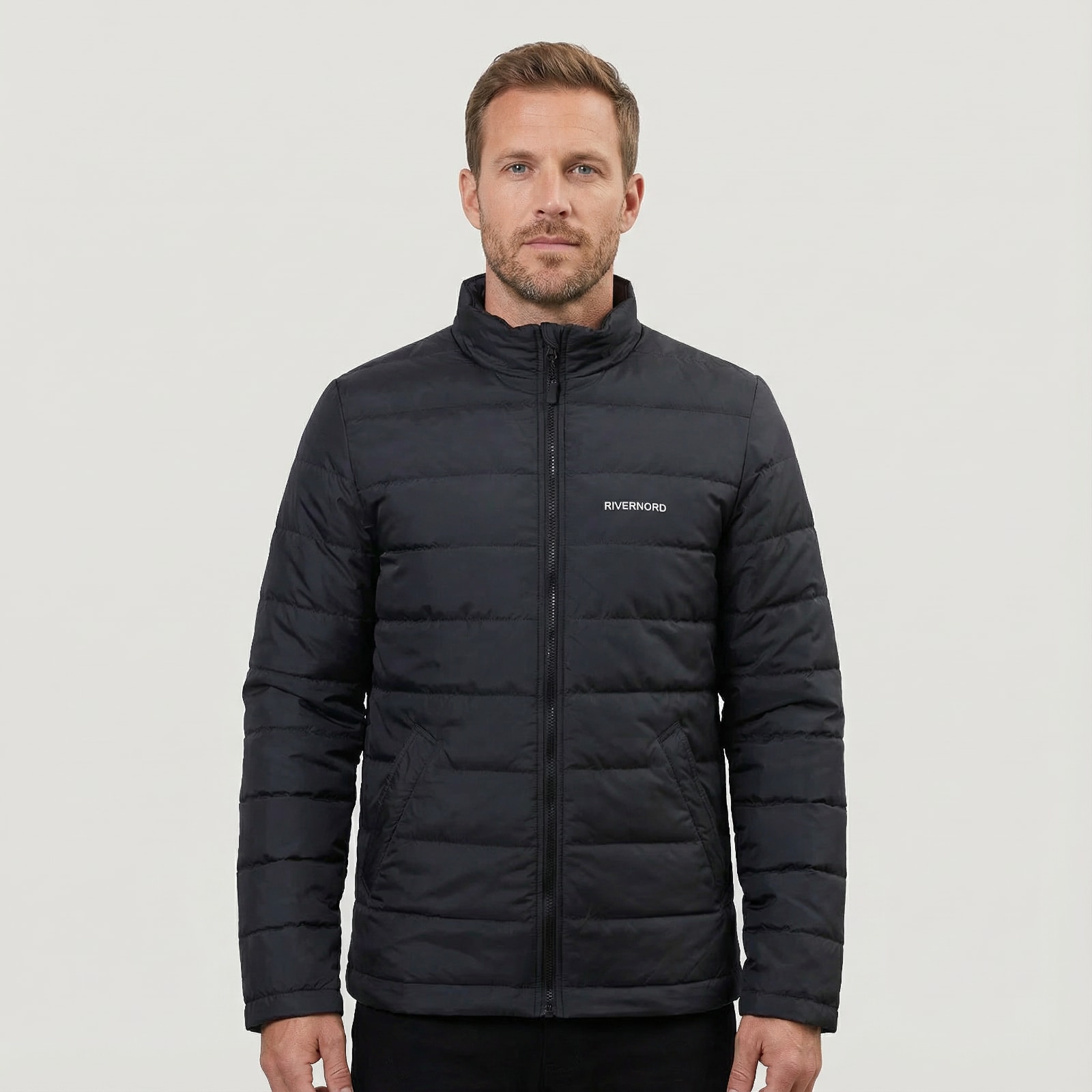 Мужская демисезонная куртка Classic Winter Light цвет черный