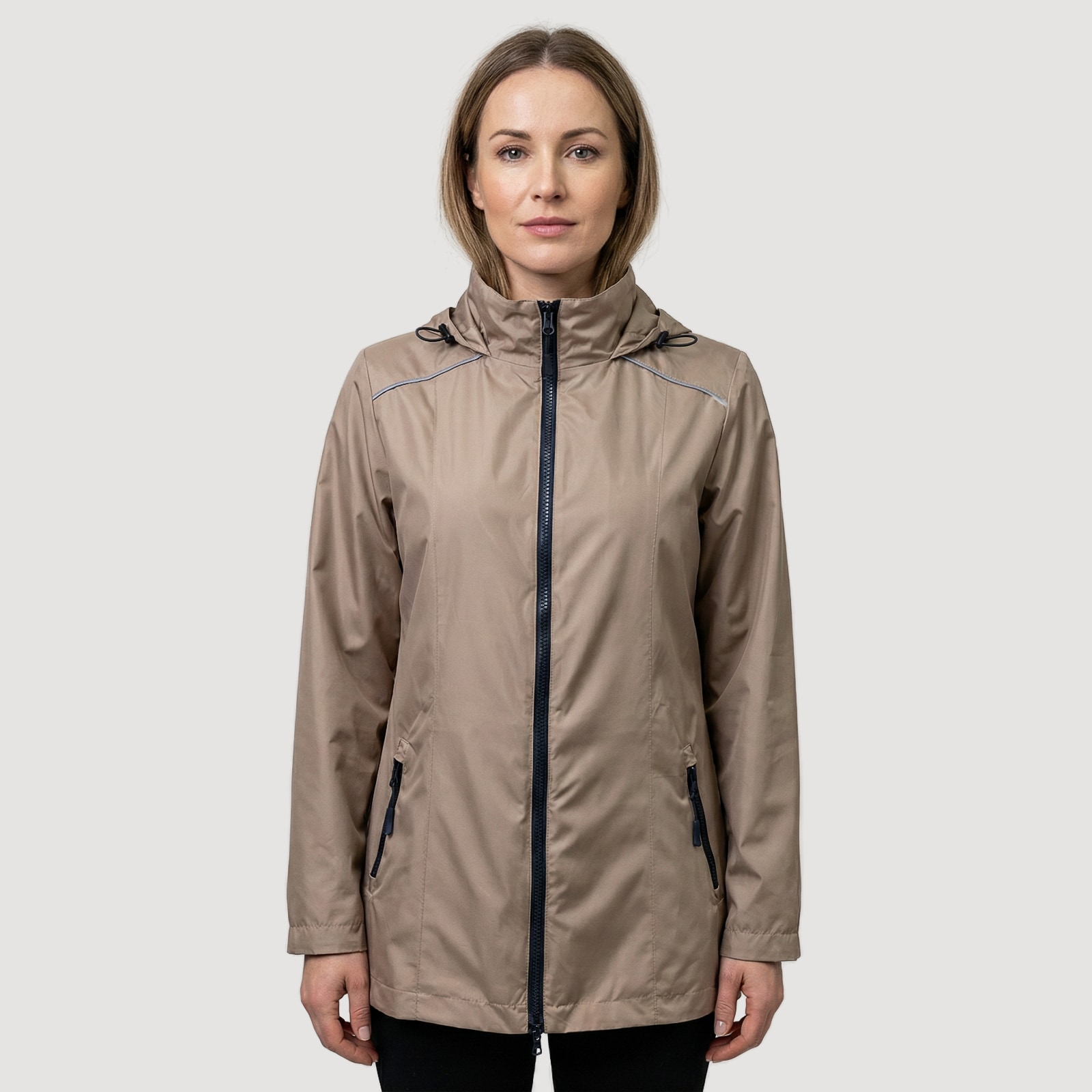 Elegance Wind цвет бежевый Женская ветровка Elegance Wind цвет бежевый