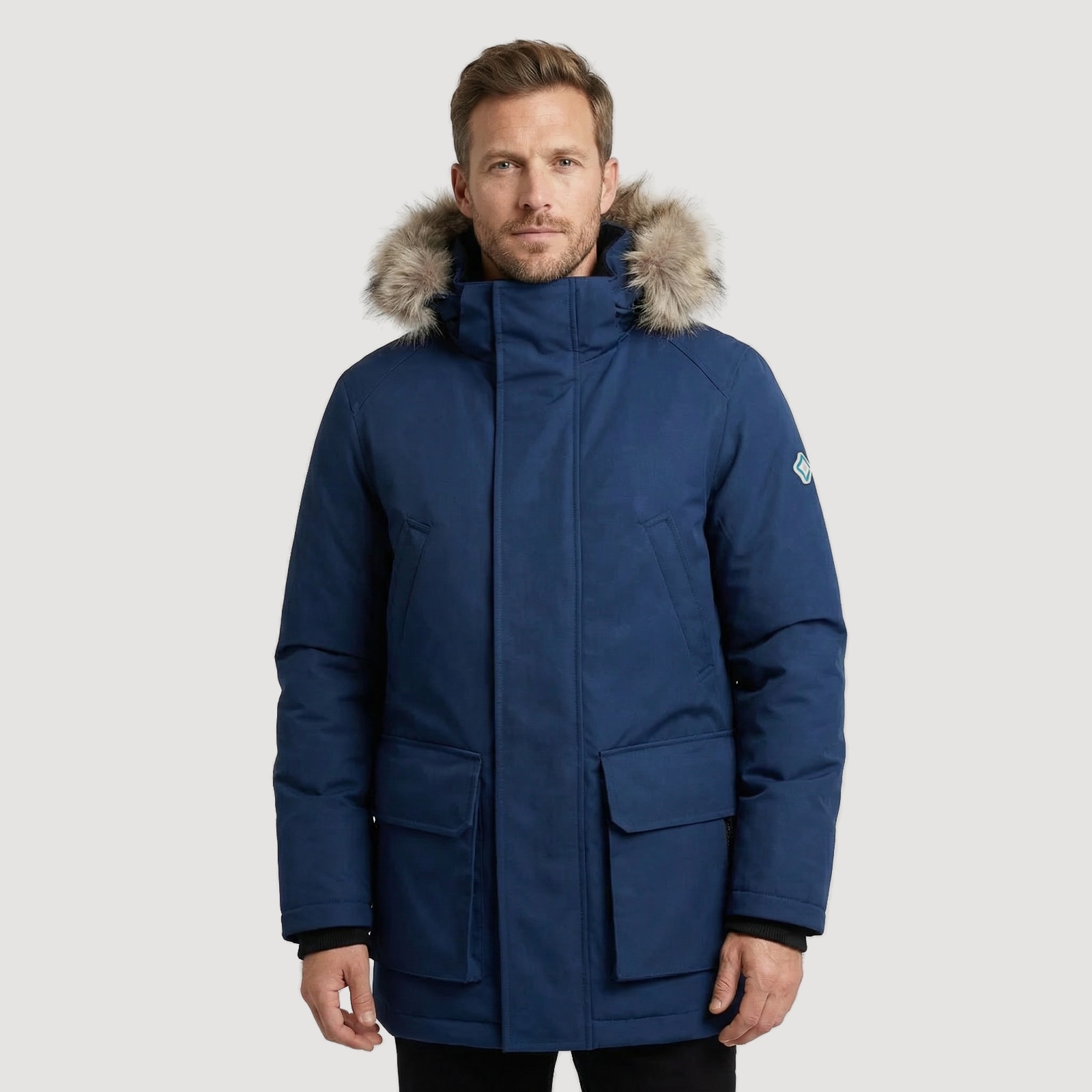 Extreme Winter Expedition цвет темно-синий Мужская зимняя парка Extreme Winter Expedition цвет темно-синий