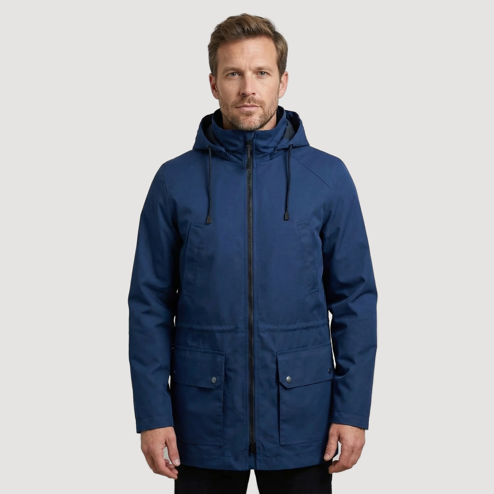 Мужская летняя парка Storm Parka цвет темно-синий