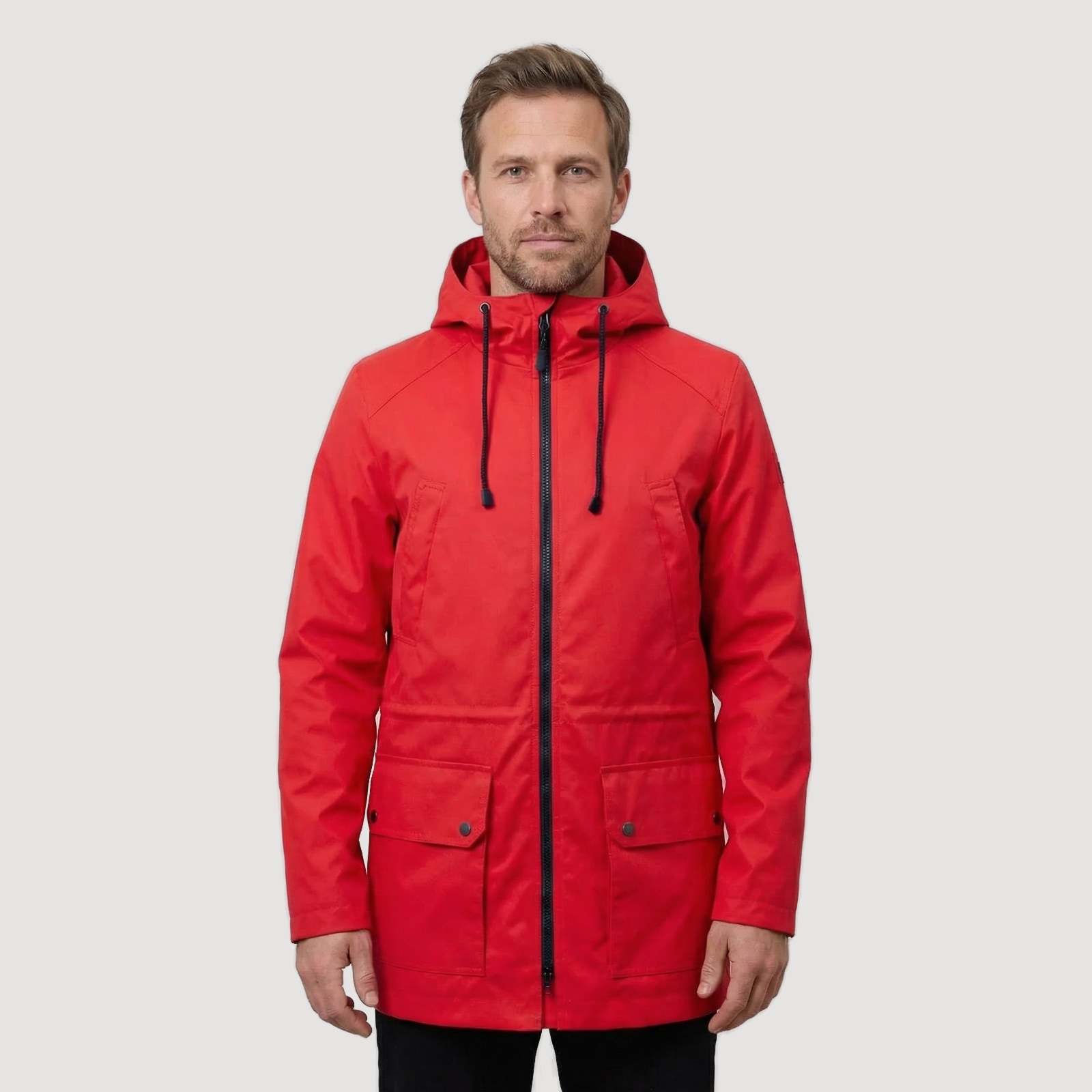 Мужская летняя парка Storm Parka цвет красный