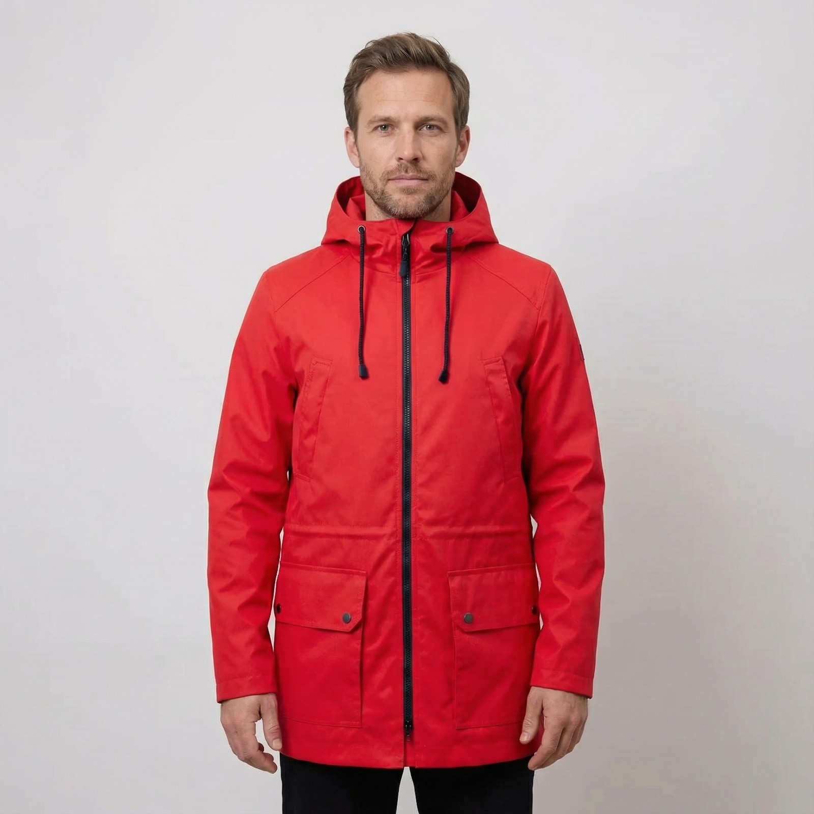 Мужская летняя парка Storm Parka цвет красный