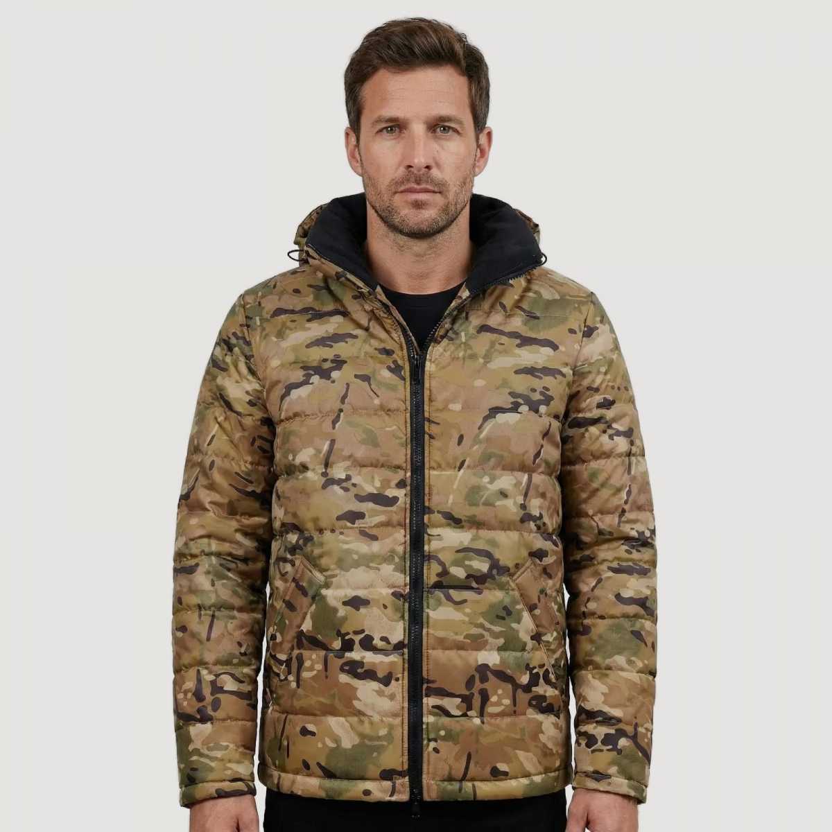 Демисезонная куртка Classic Winter в камуфляжной расцветке