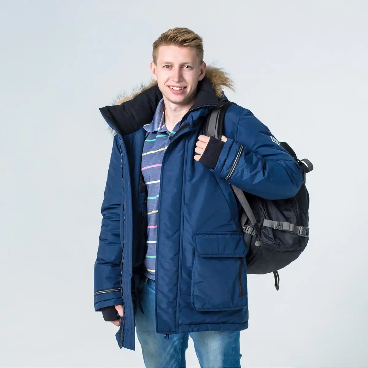 Мужские зимние парки серии Extreme Winter идеальны для стиля casual